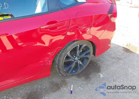 2021 Honda Civic Sport from USA, damaged, VIN 2HGFC2F85MH527965